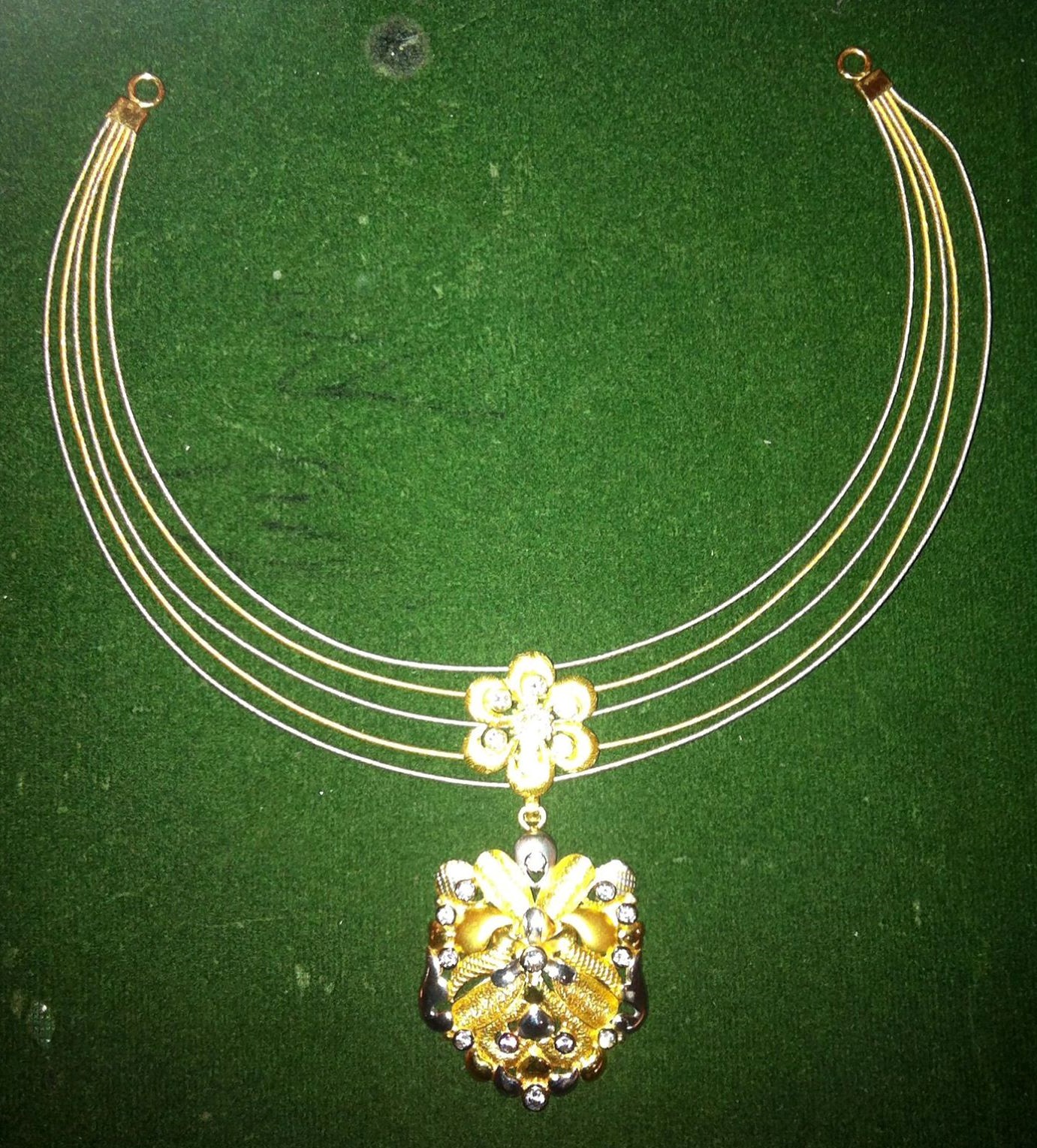 Cyrils Jewellery-29_Thin layer necklace from 12 gms